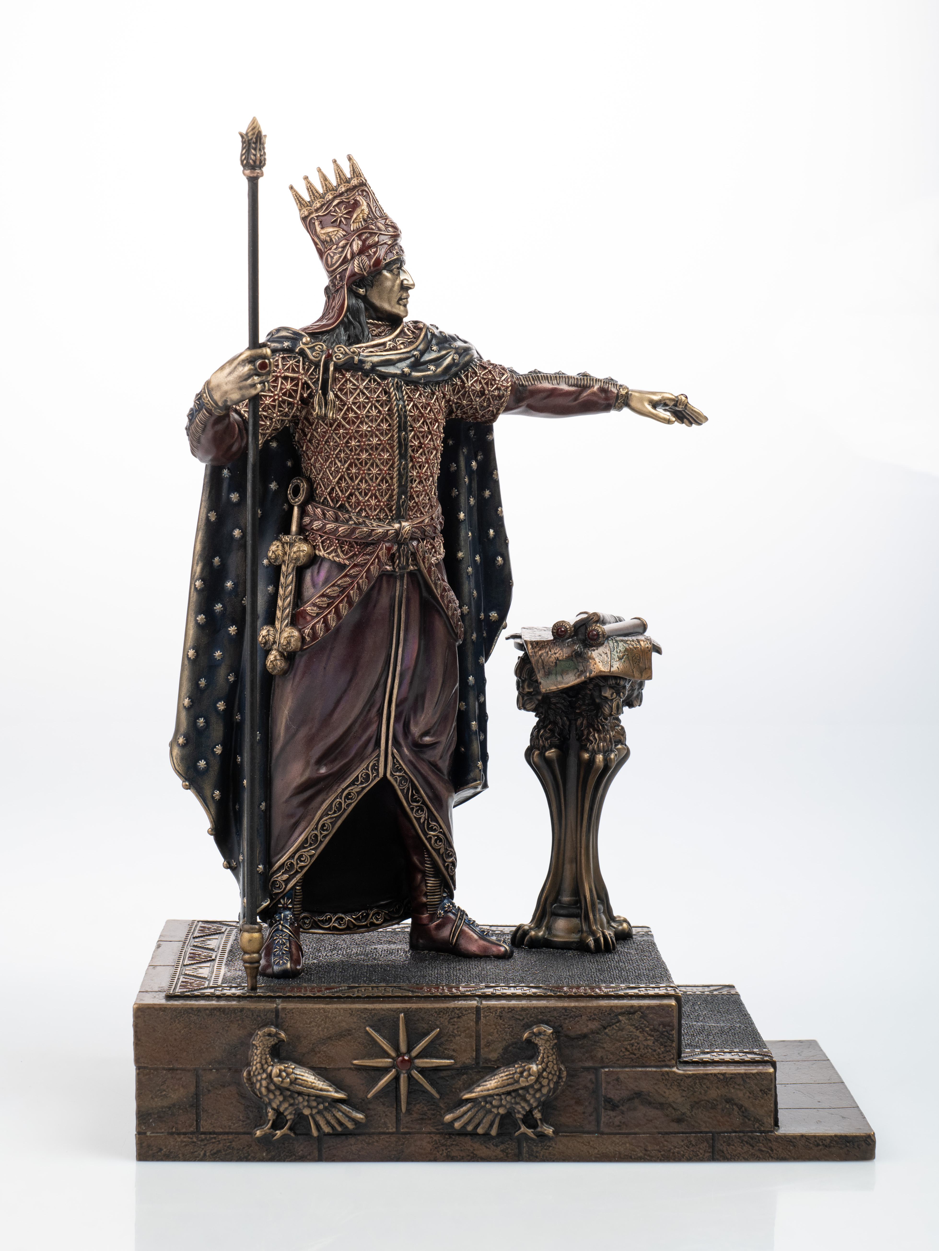 Статуэтка Тигран II Великий (бронза, цвет Вернисаж) купить