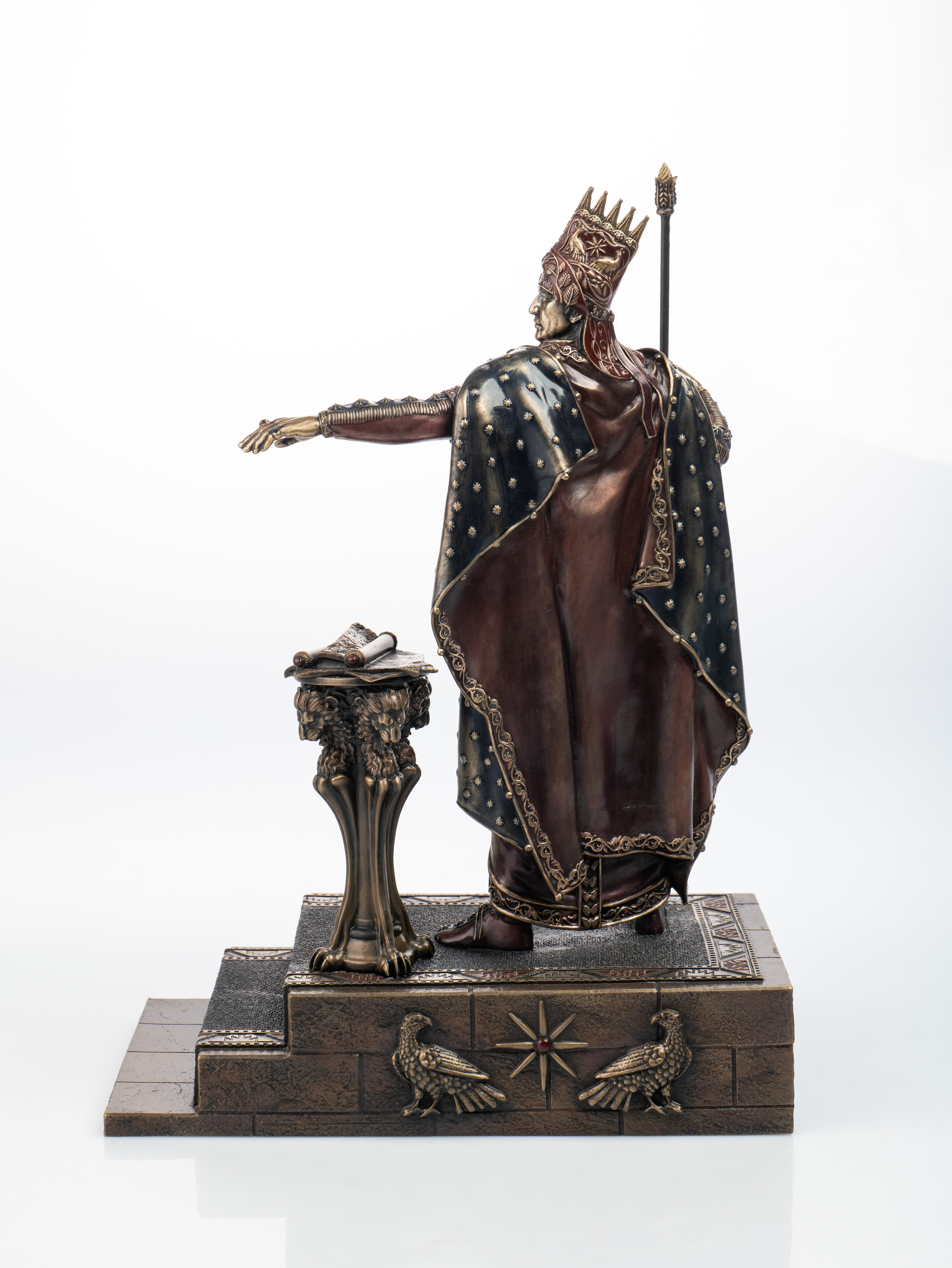 Статуэтка Тигран II Великий (бронза, цвет Вернисаж) купить