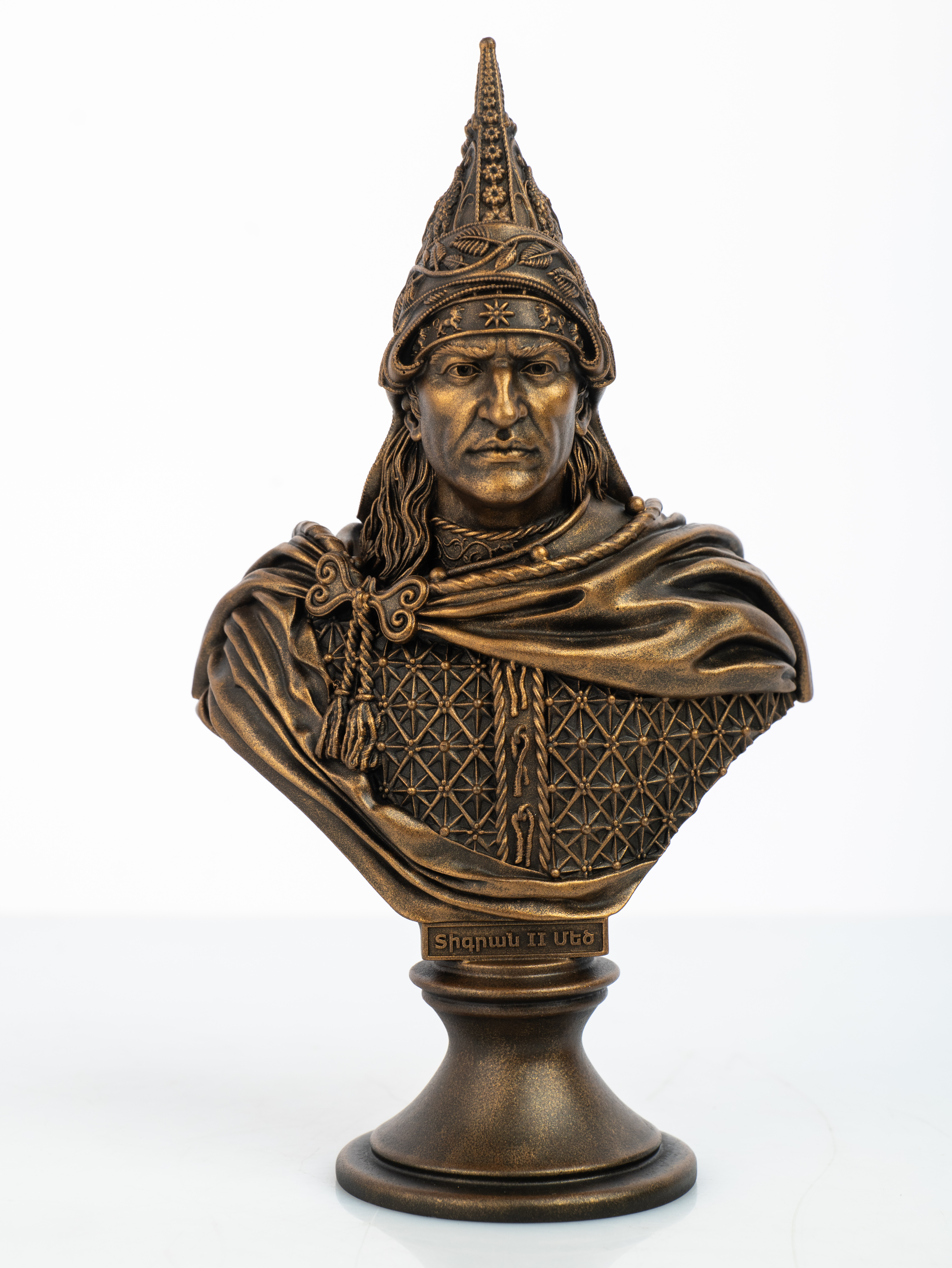 Бюст Царь Тигран Великий II (состаренная бронза)  купить