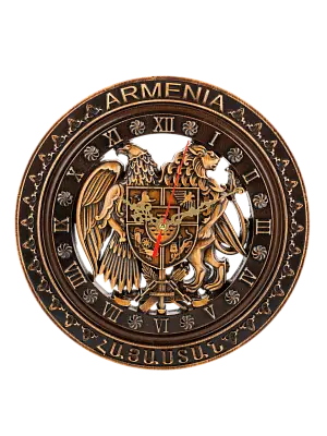 Часы герб Армении